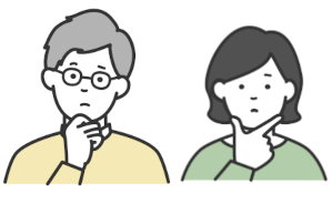 考える人のイラスト